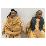 Antique Indian Dolls 10" Antique Indian Dolls 10"