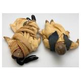 Antique Indian Dolls 10" Antique Indian Dolls 10"