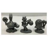 Vintage Miniature Pewter Spongbob Square Pants Figures Vintage Miniature Pewter Spongbob Square Pants Figures