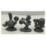 Vintage Miniature Pewter Spongbob Square Pants Figures Vintage Miniature Pewter Spongbob Square Pants Figures