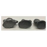 Vintage Miniature Pewter Spongbob Square Pants Figures Vintage Miniature Pewter Spongbob Square Pants Figures