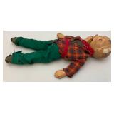Super Old Howdy Doody Composition Ventriloquist Doll (Needs TLC) Jaw Needs Repair AS SEEN Super Old Howdy Doody Composition Ventriloquist Doll (Needs TLC) Jaw Needs Repair AS SEEN