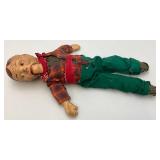 Super Old Howdy Doody Composition Ventriloquist Doll (Needs TLC) Jaw Needs Repair AS SEEN Super Old Howdy Doody Composition Ventriloquist Doll (Needs TLC) Jaw Needs Repair AS SEEN