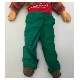 Super Old Howdy Doody Composition Ventriloquist Doll (Needs TLC) Jaw Needs Repair AS SEEN Super Old Howdy Doody Composition Ventriloquist Doll (Needs TLC) Jaw Needs Repair AS SEEN