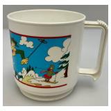 Vintage Collectible Cups Including Smurfs, Yogi bear And More Vintage Collectible Cups Including Smurfs, Yogi bear And More