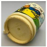 Vintage Collectible Cups Including Smurfs, Yogi bear And More Vintage Collectible Cups Including Smurfs, Yogi bear And More