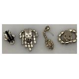Vintage Rhinestone Jewelry Lot Vintage Rhinestone Jewelry Lot