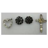 Vintage Misc. Costume Jewelry Including Rhinstone And More Vintage Misc. Costume Jewelry Including Rhinstone And More