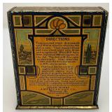 Vintage U Save A Dime Bank Tin Litho Cash  Register Miniature 3" x 3 3/4" x 3 3/4" Bank Vintage U Save A Dime Bank Tin Litho Cash  Register Miniature 3" x 3 3/4" x 3 3/4" Bank