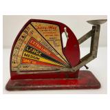 Vintage Egg Scale And Minneapolis International Sugar & Feed Co. Egg Record Card Vintage Egg Scale And Minneapolis International Sugar & Feed Co. Egg Record Card