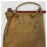 Antique Canvas Water Bag 10 1/2" x 16 1/2" Antique Canvas Water Bag 10 1/2" x 16 1/2"