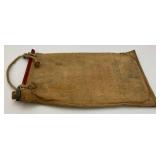 Antique Canvas Water Bag 10 1/2" x 16 1/2" Antique Canvas Water Bag 10 1/2" x 16 1/2"