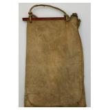 Antique Canvas Water Bag 10 1/2" x 16 1/2" Antique Canvas Water Bag 10 1/2" x 16 1/2"