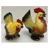 Misc. Vintage Chicken Collectibles Including Salt & Peppers And More Misc. Vintage Chicken Collectibles Including Salt & Peppers And More