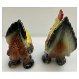 Misc. Vintage Chicken Collectibles Including Salt & Peppers And More Misc. Vintage Chicken Collectibles Including Salt & Peppers And More