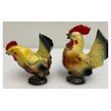 Misc. Vintage Chicken Collectibles Including Salt & Peppers And More Misc. Vintage Chicken Collectibles Including Salt & Peppers And More