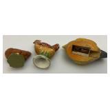 Misc. Vintage Chicken Collectibles Including Salt & Peppers And More Misc. Vintage Chicken Collectibles Including Salt & Peppers And More