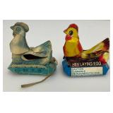 Misc. Vintage Chicken Collectibles Including Salt & Peppers And More Misc. Vintage Chicken Collectibles Including Salt & Peppers And More