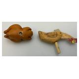 Misc. Vintage Chicken Collectibles Including Salt & Peppers And More Misc. Vintage Chicken Collectibles Including Salt & Peppers And More