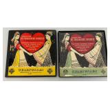 Vintage Record For Operetta "De Ungarische Hochzeit" (The Hungarian Wedding) On The Telefunken Label In Original Box Vintage Record For Operetta "De Ungarische Hochzeit" (The Hungarian Wedding) On The Telefunken Label In Original Box