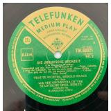 Vintage Record For Operetta "De Ungarische Hochzeit" (The Hungarian Wedding) On The Telefunken Label In Original Box Vintage Record For Operetta "De Ungarische Hochzeit" (The Hungarian Wedding) On The Telefunken Label In Original Box