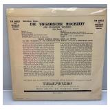 Vintage Record For Operetta "De Ungarische Hochzeit" (The Hungarian Wedding) On The Telefunken Label In Original Box Vintage Record For Operetta "De Ungarische Hochzeit" (The Hungarian Wedding) On The Telefunken Label In Original Box