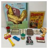 Misc. Vintage Tin Toys And More Misc. Vintage Tin Toys And More