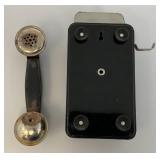 Vintage RARE Tin Litho Wall Telephone Bank Vintage RARE Tin Litho Wall Telephone Bank