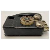 Vintage RARE Tin Litho Wall Telephone Bank Vintage RARE Tin Litho Wall Telephone Bank