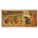 Antique Swedish Christmas Illustration "Julefrid Vid Hemmmets Hard" 15 1/4" x 32 3/4" Antique Swedish Christmas Illustration "Julefrid Vid Hemmmets Hard" 15 1/4" x 32 3/4"