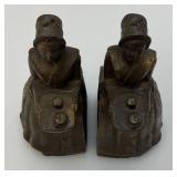 Est. $195.00 - $250.00 Antique Walter Baker Cast Iron Chocolate Lady Bookends Figurines 6" Est. $195.00 - $250.00 Antique Walter Baker Cast Iron Chocolate Lady Bookends Figurines 6"