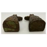 Est. $195.00 - $250.00 Antique Walter Baker Cast Iron Chocolate Lady Bookends Figurines 6" Est. $195.00 - $250.00 Antique Walter Baker Cast Iron Chocolate Lady Bookends Figurines 6"
