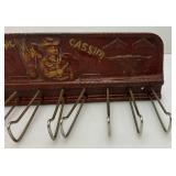 Vintage Hopalong Cassidy Mens Tie Rack 3 1/2" x 11 1/2" Vintage Hopalong Cassidy Mens Tie Rack 3 1/2" x 11 1/2"