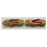 Vintage Japanese Geta Wooden Shoes Vintage Japanese Geta Wooden Shoes