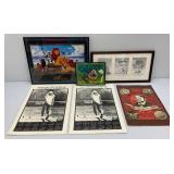 Misc. Prints Including Lion King, Gullermo Del Toro "Monsters Poster And More Misc. Prints Including Lion King, Gullermo Del Toro "Monsters Poster And More