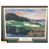 New In Box Fairway Impressions Brent Hayes "Beside The Sea" Print In Original Box 15" x 17" New In Box Fairway Impressions Brent Hayes "Beside The Sea" Print In Original Box 15" x 17"