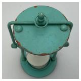 Vintage Industrial Looking Hanging Metal Hour Glkass (VERY COOL) 5 5/8" Vintage Industrial Looking Hanging Metal Hour Glkass (VERY COOL) 5 5/8"