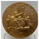 Est. $100.00 - $199.00 2014 US Mint Monuments Men  Commemorative 3" Bronze Medal With Box And Stand (New Only Taken Out For Photos) Est. $100.00 - $199.00 2014 US Mint Monuments Men  Commemorative 3" Bronze Medal With Box And Stand (New Only Taken Out For Photos)