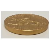 Est. $100.00 - $199.00 2014 US Mint Monuments Men  Commemorative 3" Bronze Medal With Box And Stand (New Only Taken Out For Photos) Est. $100.00 - $199.00 2014 US Mint Monuments Men  Commemorative 3" Bronze Medal With Box And Stand (New Only Taken Out For Photos)
