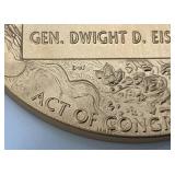Est. $100.00 - $199.00 2014 US Mint Monuments Men  Commemorative 3" Bronze Medal With Box And Stand (New Only Taken Out For Photos) Est. $100.00 - $199.00 2014 US Mint Monuments Men  Commemorative 3" Bronze Medal With Box And Stand (New Only Taken Out For Photos)