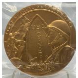 Est. $100.00 - $199.00 2014 US Mint Special Service Force Commemorative 3" Bronze Medal With Box And Stand (New In Factory Sealed Bag) Est. $100.00 - $199.00 2014 US Mint Special Service Force Commemorative 3" Bronze Medal With Box And Stand (New In Factory Sealed Bag)