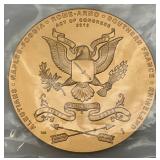 Est. $100.00 - $199.00 2014 US Mint Special Service Force Commemorative 3" Bronze Medal With Box And Stand (New In Factory Sealed Bag) Est. $100.00 - $199.00 2014 US Mint Special Service Force Commemorative 3" Bronze Medal With Box And Stand (New In Factory Sealed Bag)