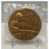 Est. $100.00 - $199.00 2014 US Mint Oneida Nation Code Talkers Commemorative 3" Bronze Medal With Box And Stand (New In Factory Sealed Bag) Est. $100.00 - $199.00 2014 US Mint Oneida Nation Code Talkers Commemorative 3" Bronze Medal With Box And Stand (New In Factory Sealed Bag)