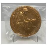 Est. $100.00 - $199.00 2014 US Mint LAKE SUPERIOR Band Of Fond Du Lac Chippewa Code Talkers  Commemorative 3" Bronze Medal With Box And Stand (New In Factory Sealed Bag) Est. $100.00 - $199.00 2014 US Mint LAKE SUPERIOR Band Of Fond Du Lac Chippewa Code Talkers  Commemorative 3" Bronze Medal With Box And Stand (New In Factory Sealed Bag)