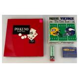 Misc. Games Including Po-Ke-No, Poker Dice Game, Vikings Vs. Packers Tic Tac Toe And more Misc. Games Including Po-Ke-No, Poker Dice Game, Vikings Vs. Packers Tic Tac Toe And more
