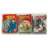 Misc. Small Comic Books Including MAD, Lassie And POPEYE 45 Album Misc. Small Comic Books Including MAD, Lassie And POPEYE 45 Album