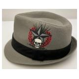 Vintage Hat With Skull Design And Box (Bottom Beat Up) Vintage Hat With Skull Design And Box (Bottom Beat Up)