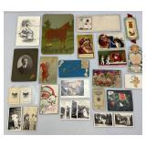 Vintage Collectible Paper Items Including Valentines, Christmas Cards And more Vintage Collectible Paper Items Including Valentines, Christmas Cards And more