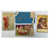 Vintage Collectible Paper Items Including Valentines, Christmas Cards And more Vintage Collectible Paper Items Including Valentines, Christmas Cards And more