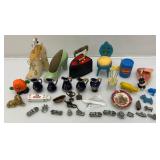 Misc. Miniature Vintage Collectibles Including Pin Cushions  And More Misc. Miniature Vintage Collectibles Including Pin Cushions  And More